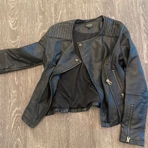 Topshop Leather Jacket